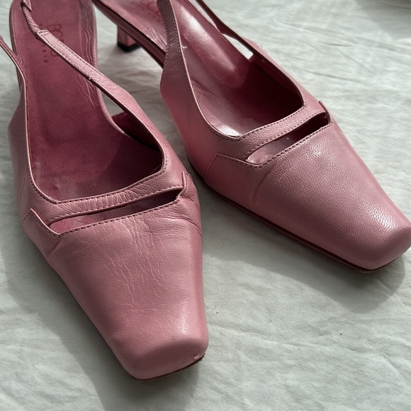 BCBG Maxazria Womens Size 6 1/2 Pink - Picture 2 of 11